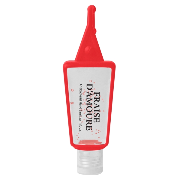 1 oz. Hand Sanitizer in Silicone Holder.  Lightly Scented. ... from ASI 61125 Hit Promotional Products / Hit®