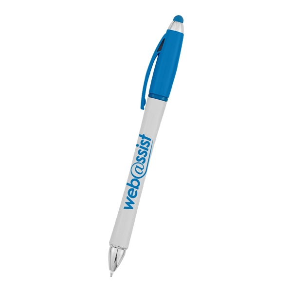 Ballpoint pen with highlighter and stylus on top.... from ASI 61125 Hit Promotional Products / Hit®