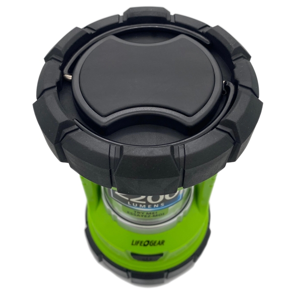 USB lantern and power bank with 3,200-lumens, 4,000mAh battery, and power... from ASI 84514 Safety Made