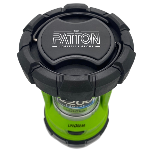 USB lantern and power bank with 3,200-lumens, 4,000mAh battery, and power... from ASI 84514 Safety Made