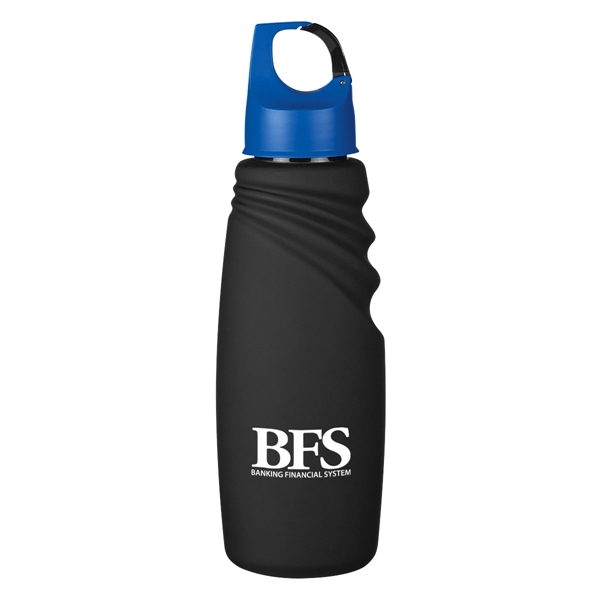 Optimized Summary Sports bottle with a matte finish and a carabiner... from ASI 61125 Hit Promotional Products / Hit®