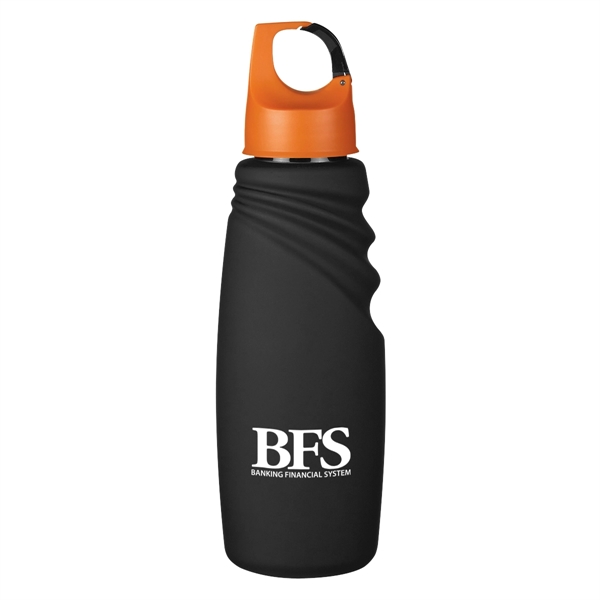 Optimized Summary Sports bottle with a matte finish and a carabiner... from ASI 61125 Hit Promotional Products / Hit®