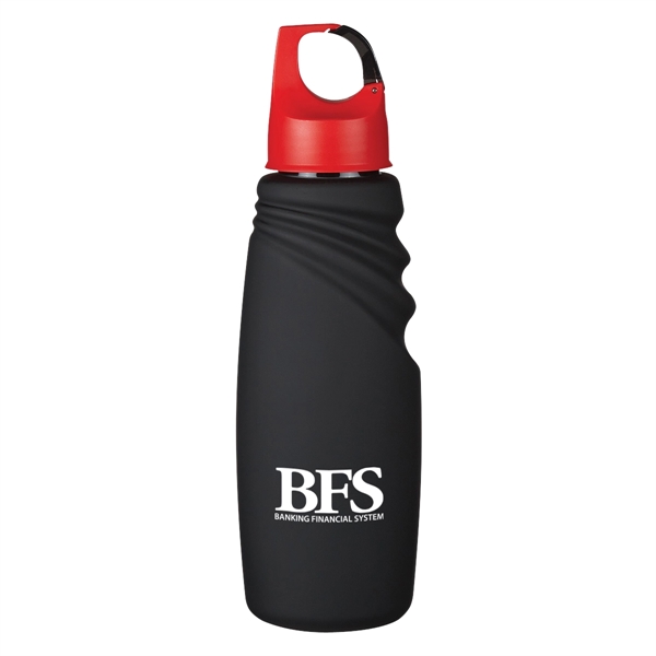 Optimized Summary Sports bottle with a matte finish and a carabiner... from ASI 61125 Hit Promotional Products / Hit®