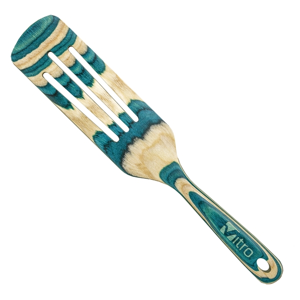Mediterranean Style spurtle. Elegant style and pattern for a Greek, bold... from ASI 91565 Totally Bamboo