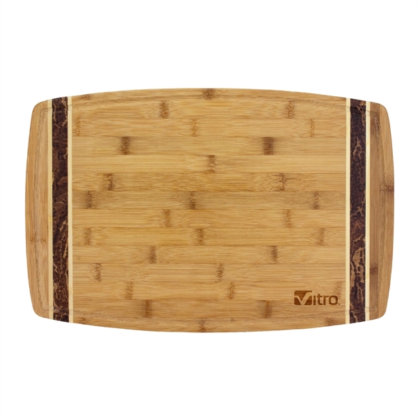 18" Marbled bamboo board is perfect for cutting & serving.... from ASI 91565 Totally Bamboo