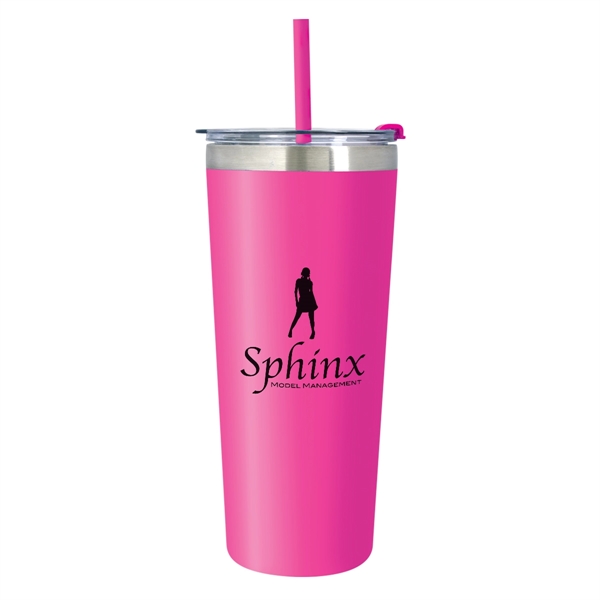 22 oz. Colma tumbler with stainless steel inner and outer walls... from ASI 61125 Hit Promotional Products / Hit®