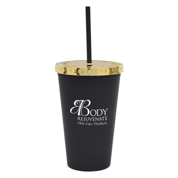 16 oz. tumbler made of AS material with double-wall insulation for... from ASI 61125 Hit Promotional Products / Hit®