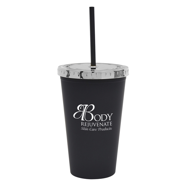 16 oz. tumbler made of AS material with double-wall insulation for... from ASI 61125 Hit Promotional Products / Hit®