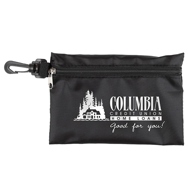 12 piece safety kit with a zippered pouch and carabineer attachment.... from ASI 62660 Innovation Line