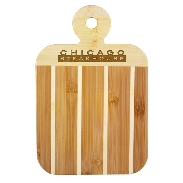Striped Paddle bamboo cutting/serving board.... from ASI 91565 Totally Bamboo