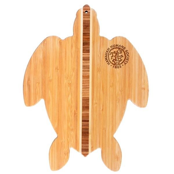 Sea Turtle shaped cutting board are great for vacation or travel... from ASI 91565 Totally Bamboo
