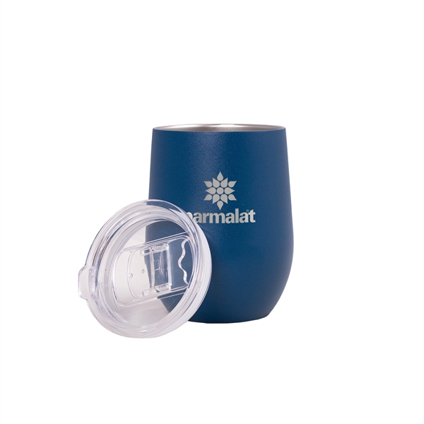 4 1/2" x 3 1/8" x 4 3/4" double-wall insulated stainless... from ASI 61005 Hirsch Gift Inc