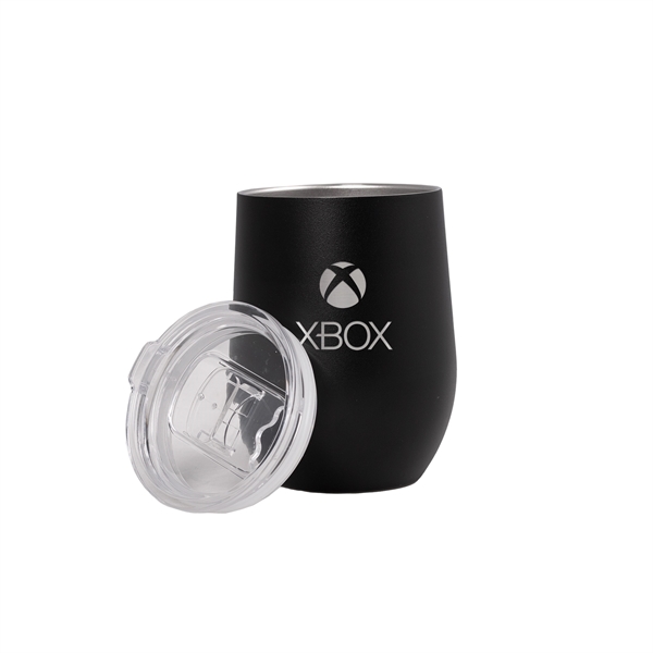 4 1/2" x 3 1/8" x 4 3/4" double-wall insulated stainless... from ASI 61005 Hirsch Gift Inc