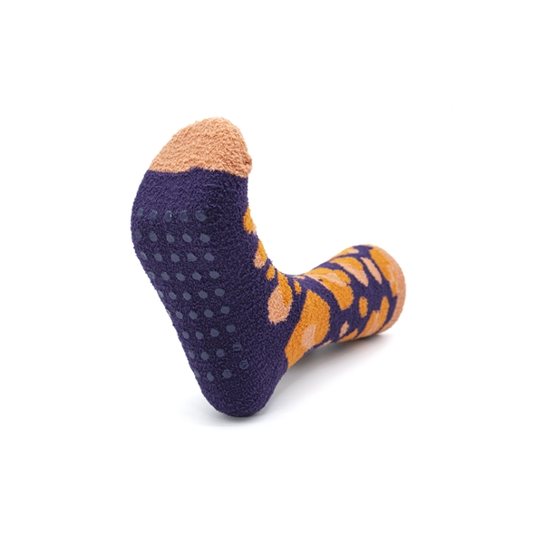 PMS Jacquard Knit Fuzzy Socks with an option for retail style... from ASI 45657 Pop! Promos