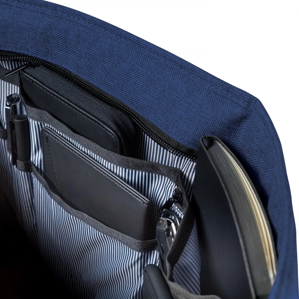 Plastic to purpose. The Renew Messenger is made from 16 water... from ASI 88660 Spector & Co.