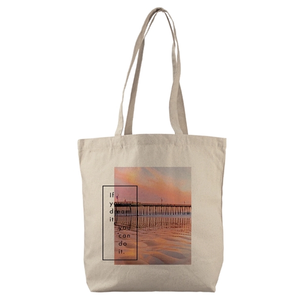 Our Best Selling Cotton Tote! - Tote Bag Includes Free 1... from ASI 67557 LimeLight Ent / Limelight USA