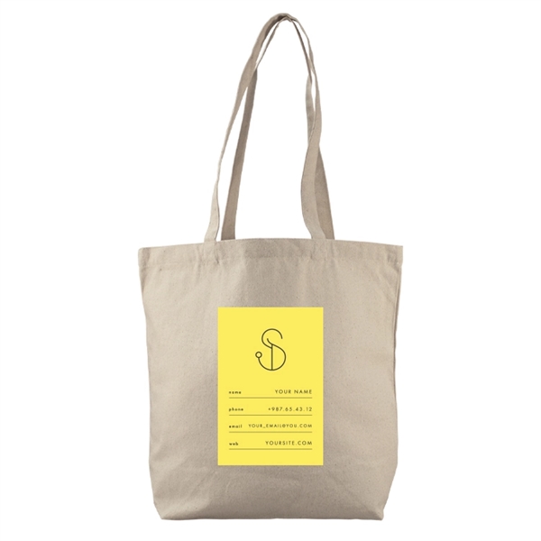 Our Best Selling Cotton Tote! - Tote Bag Includes Free 1... from ASI 67557 LimeLight Ent / Limelight USA