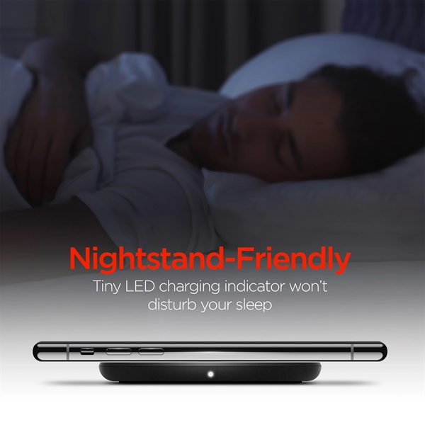 5W wireless charging pad for Qi-enabled devices.... from ASI 61005 Hirsch Gift Inc