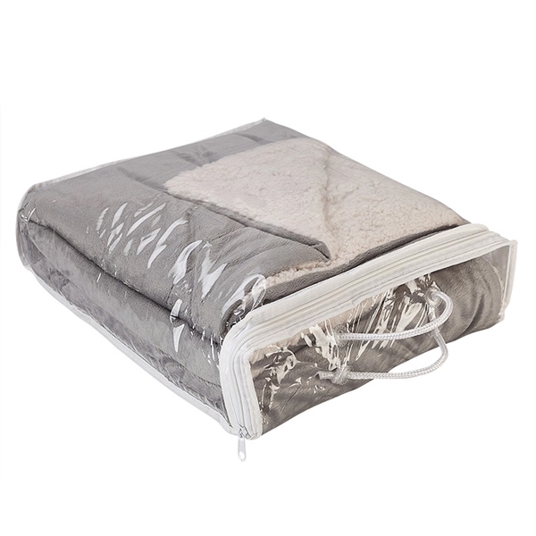 Luxurious ultra plush blanket with sherpa lambs wool on backside... from ASI 40544 Binaco