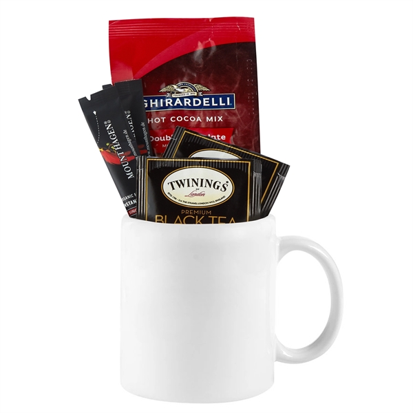 Classic gift set with 11 ounce ceramic mug, coffee, hot cocoa... from ASI 57800 Gordon Sinclair / Gordon Sinclair®
