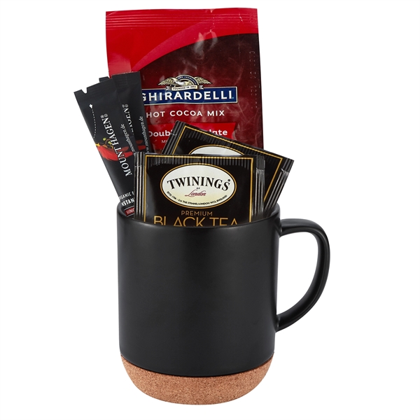 Gift set with a 14 ounce mug with cork base, coffee,... from ASI 57800 Gordon Sinclair / Gordon Sinclair®