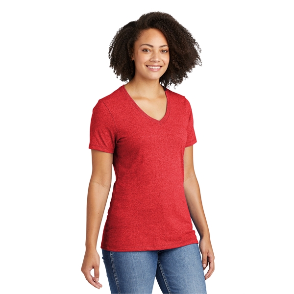 Allmade Women's Recycled Blend V-Neck Tee... from ASI 84863 SanMar