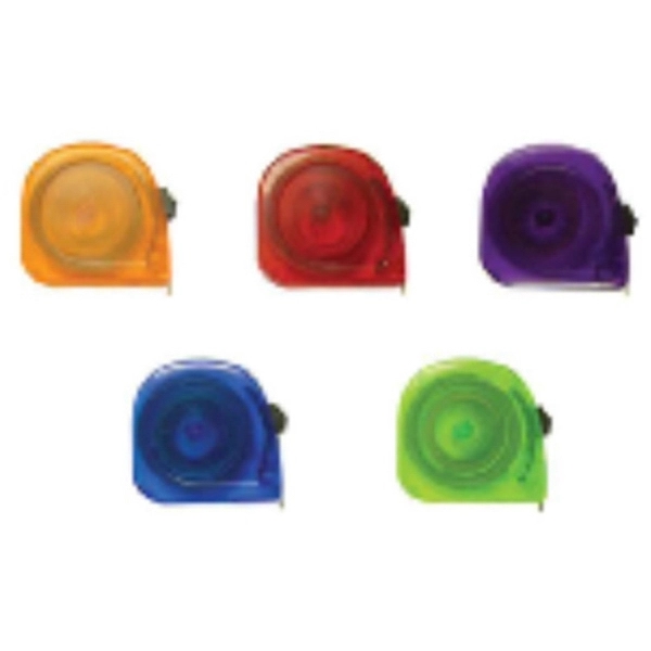 Tape Measure 10' Retractable Steel with plastic case is lockable.... from ASI 57713 Glow Promotions / Glow Promotions