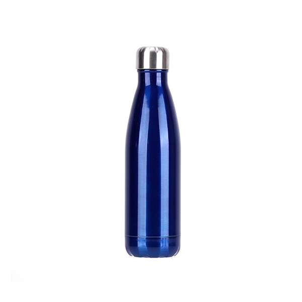 Cola-style double wall stainless steel water bottle, 17 oz. plus free... from ASI 37218 Athena Promo (tm)