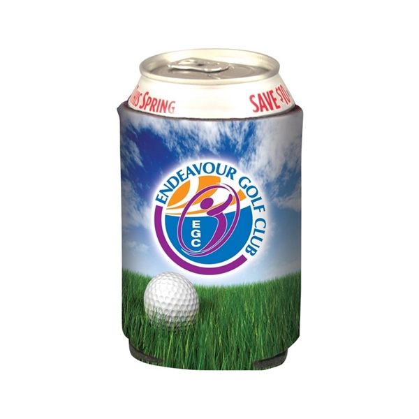 4 x 4 inches full color foldable foam can cooler with... from ASI 37218 Athena Promo (tm)