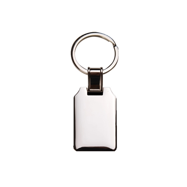 Luxury metal keychain + 1 color 1 location laser imprint... from ASI 37218 Athena Promo (tm)