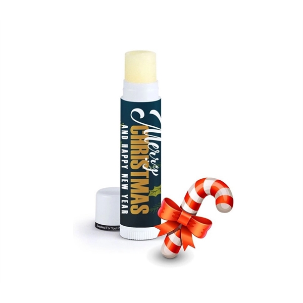 Natural beeswax lip balm with Free full color digital label imprint... from ASI 37218 Athena Promo (tm)