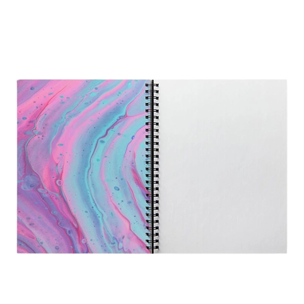 Softcover notebook with spiral binding plus full color imprint option... from ASI 37218 Athena Promo (tm)