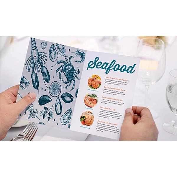 Mini Menus - 4" x 9"... from ASI 81500 Navitor Inc / Navitor®