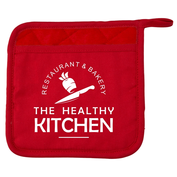 Pot holder trivet made of post-consumer recycled PET material with hanging... from ASI 52840 Evans Manufacturing