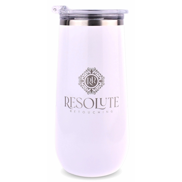 BurMate 12oz Vacuum Insulated Champagne Flute... from ASI 72657 Active Life Promo / Apres Ski Active Life