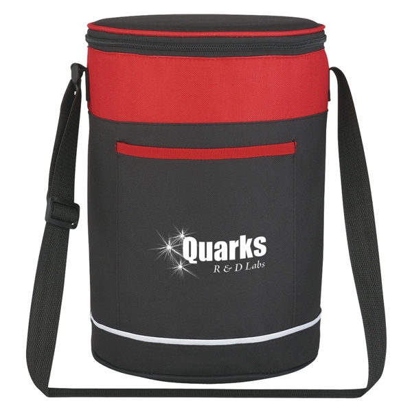 Cooler bag with large outside front pocket.... from ASI 61125 Hit Promotional Products / Hit®