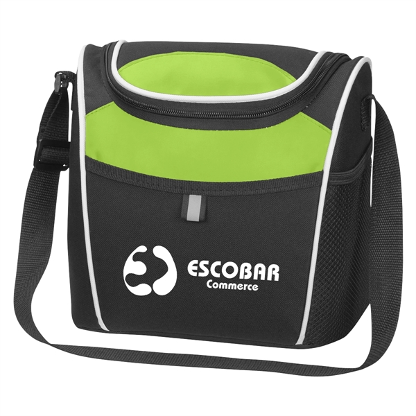Mesa Lunch Kooler Bag is made of 600 denier polyester with... from ASI 61125 Hit Promotional Products / Hit®