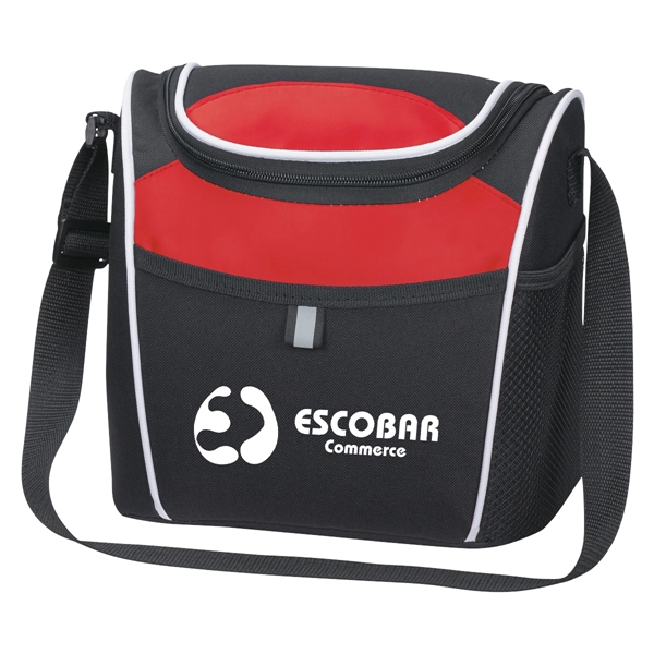 Mesa Lunch Kooler Bag is made of 600 denier polyester with... from ASI 61125 Hit Promotional Products / Hit®