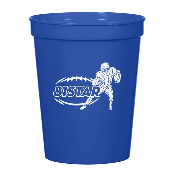 16 Oz. Big Game Stadium Cup. Made With Up To 25%... from ASI 61125 Hit Promotional Products / Hit®