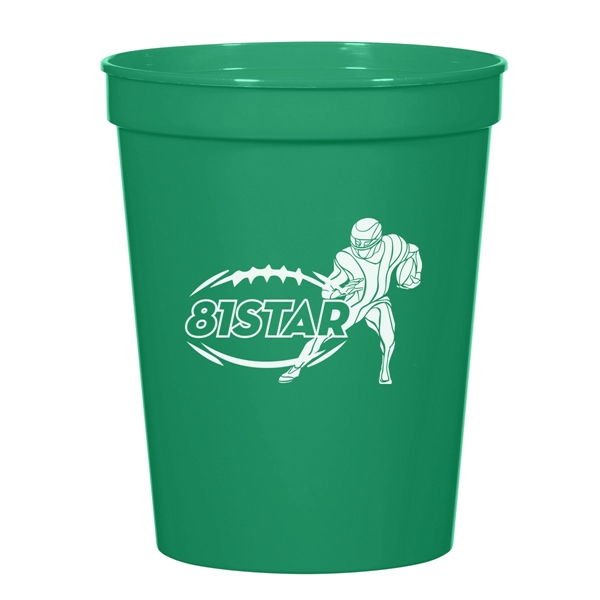 16 Oz. Big Game Stadium Cup. Made With Up To 25%... from ASI 61125 Hit Promotional Products / Hit®