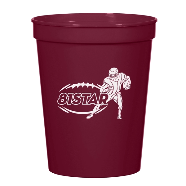 16 Oz. Big Game Stadium Cup. Made With Up To 25%... from ASI 61125 Hit Promotional Products / Hit®