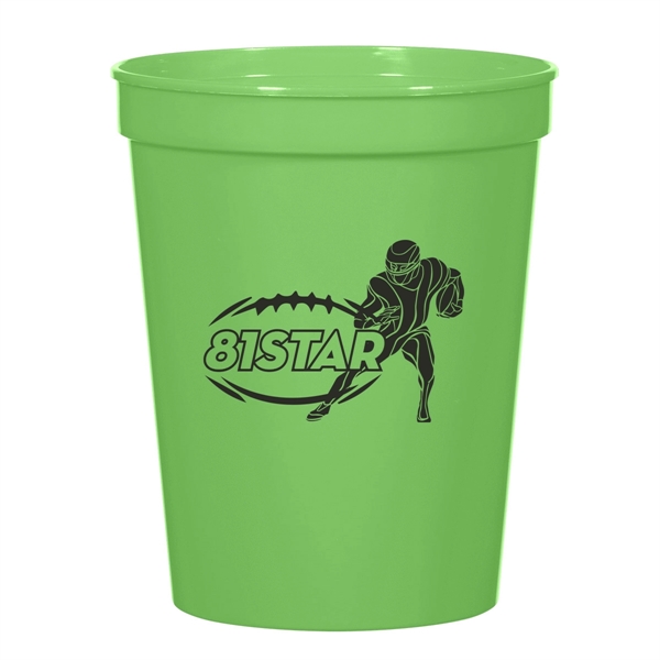 16 Oz. Big Game Stadium Cup. Made With Up To 25%... from ASI 61125 Hit Promotional Products / Hit®