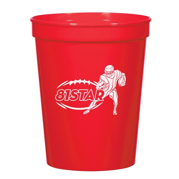 16 Oz. Big Game Stadium Cup. Made With Up To 25%... from ASI 61125 Hit Promotional Products / Hit®