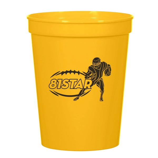 16 Oz. Big Game Stadium Cup. Made With Up To 25%... from ASI 61125 Hit Promotional Products / Hit®