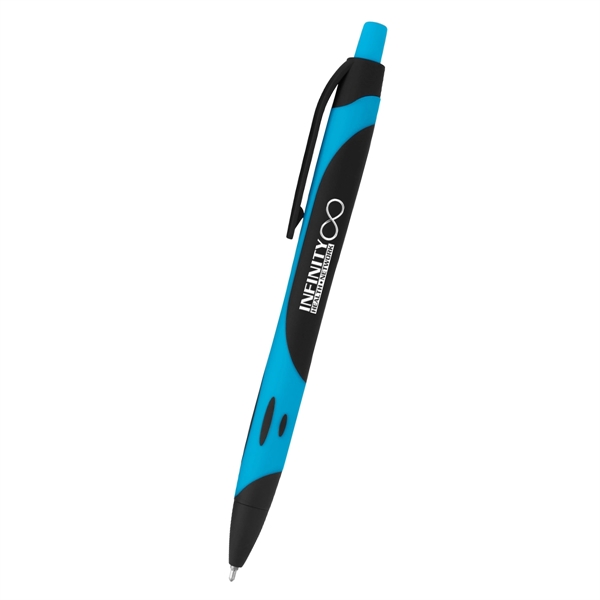Sleek Write Two-Tone Rubberized Pen.... from ASI 61125 Hit Promotional Products / Hit®