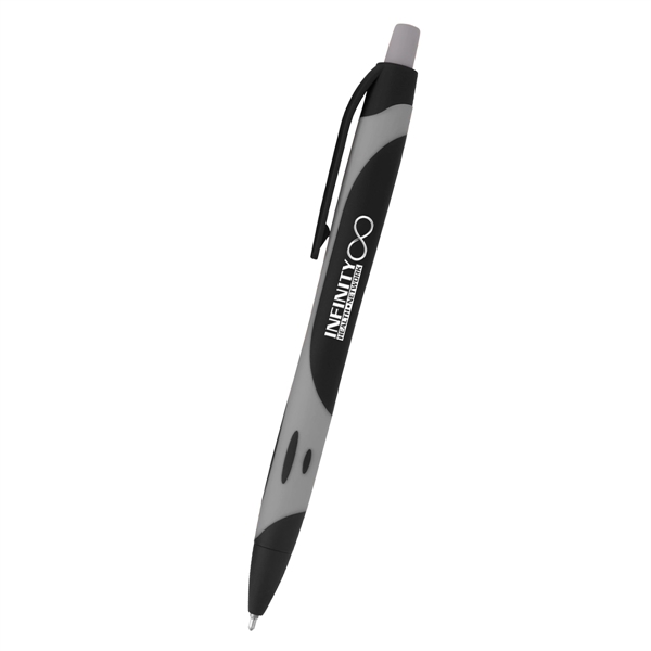 Sleek Write Two-Tone Rubberized Pen.... from ASI 61125 Hit Promotional Products / Hit®