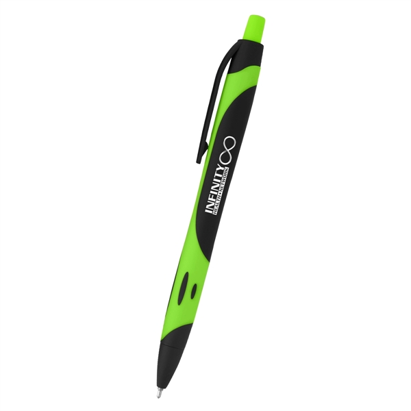 Sleek Write Two-Tone Rubberized Pen.... from ASI 61125 Hit Promotional Products / Hit®