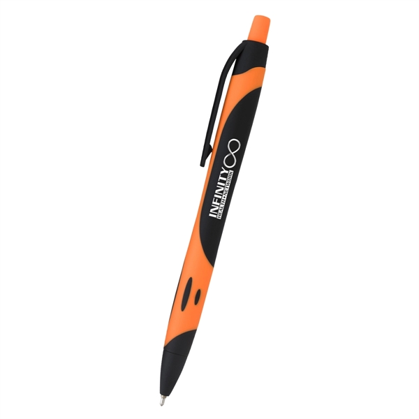 Sleek Write Two-Tone Rubberized Pen.... from ASI 61125 Hit Promotional Products / Hit®