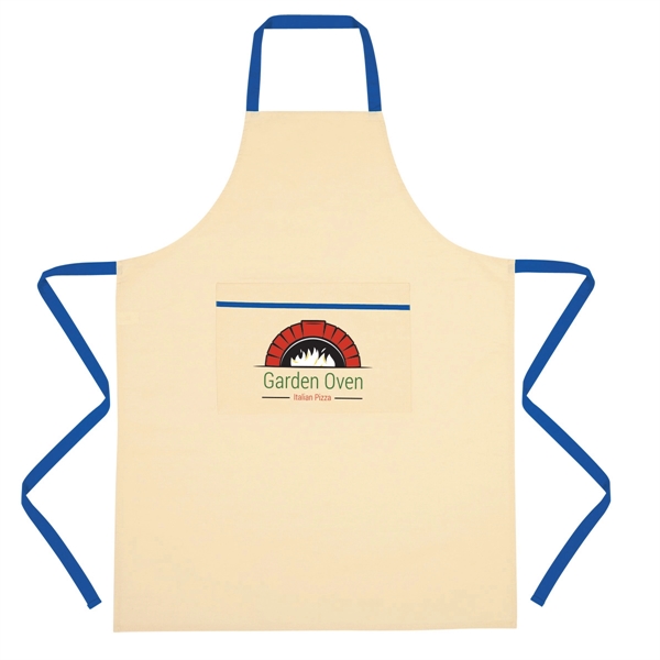 Cotton Cooking Apron Made Of 100% Cotton with One Large Front... from ASI 61125 Hit Promotional Products / Hit®