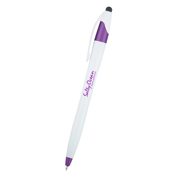 Twist action pen with stylus on top... from ASI 61125 Hit Promotional Products / Hit®